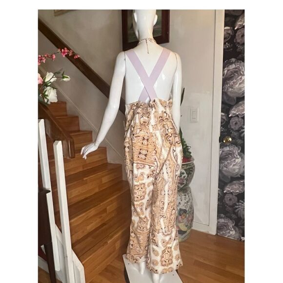 Free People Alpine Glow Printed Snow Bib - Picture 6 of 9